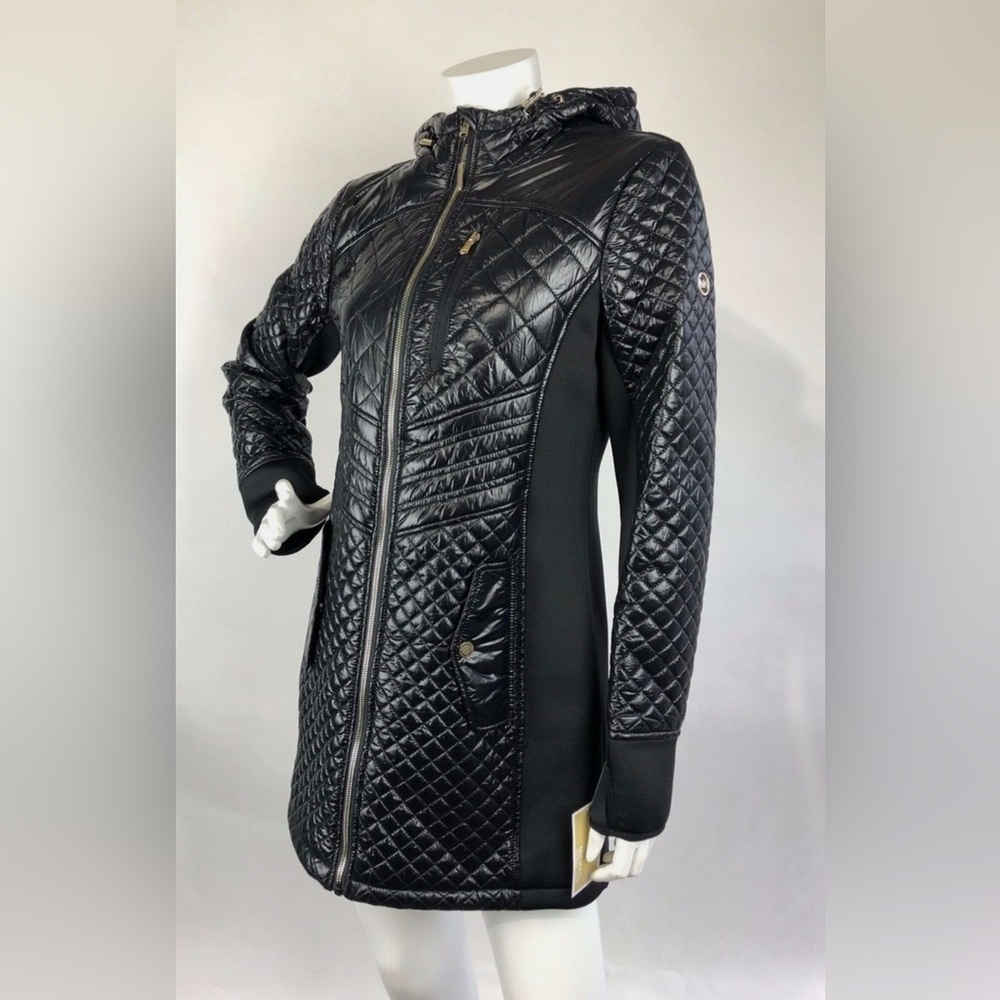 michael kors mixed media quilted jacket - Picture 12 of 12